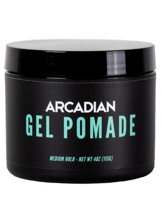 Arcadian Grooming Gel Pomade - Men’s Styling Cream – Slick Medium Hold, High Volume, Medium Shine - All Hair Types - Vegan & Cruelty-Free (4 oz) - pzsku/ZB4C4192A5F63EF871459Z/45/_/1739539529/190fead7-9a3b-4ee7-9aff-adaae347676e