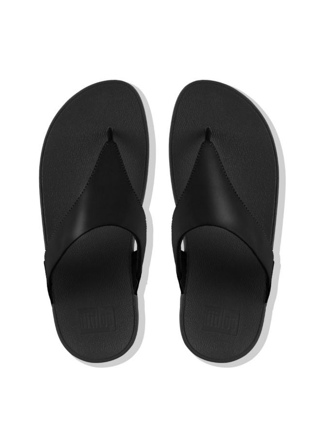 FitFlop Fitflop Ladies Lulu Leather Toepost I88-001  Black  - Image 2