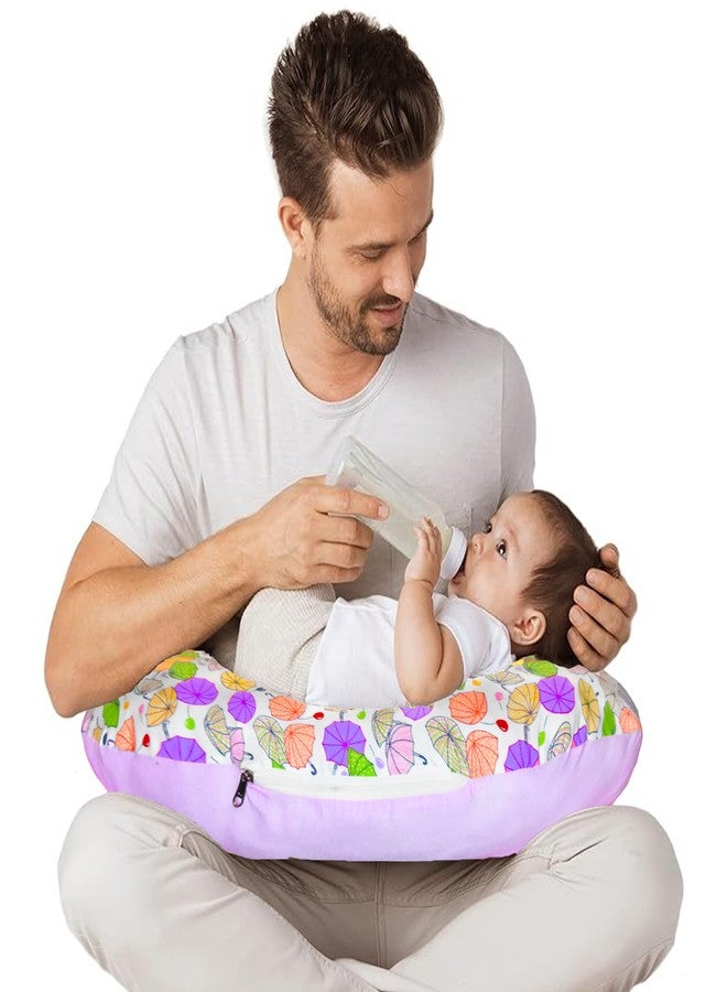 VParents Baby Breast Feeding Pillow, Nursing Pillow, Maternity Feeding Pillow for Mother and New Born Baby (Chunky) - Image 1