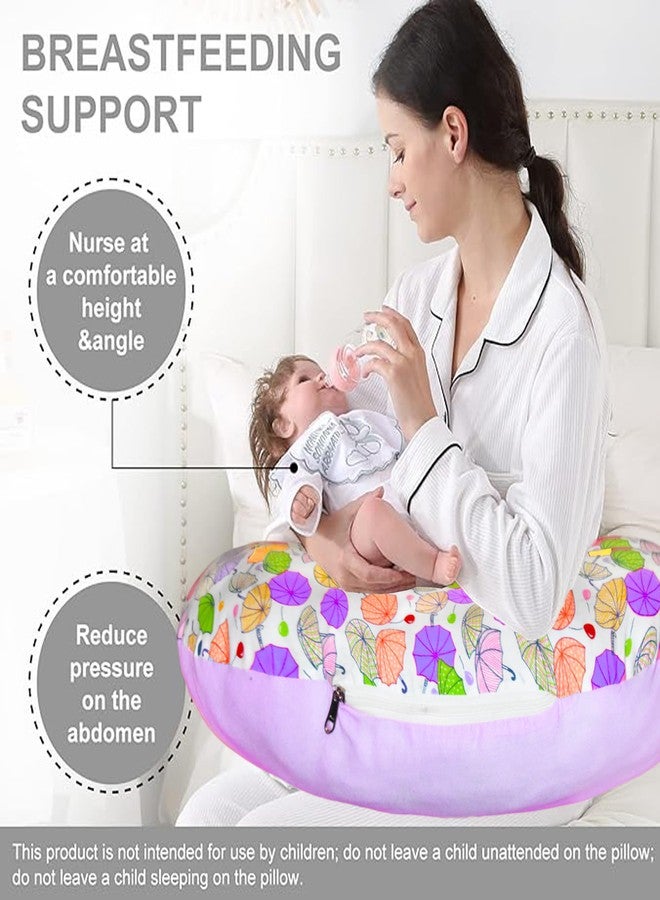 VParents Baby Breast Feeding Pillow, Nursing Pillow, Maternity Feeding Pillow for Mother and New Born Baby (Chunky) - Image 3
