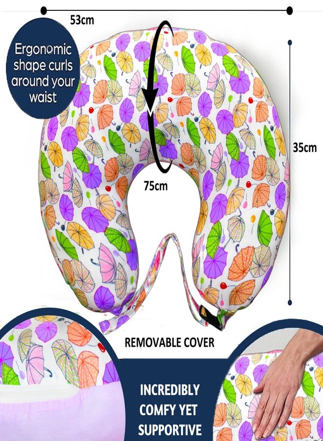 VParents Baby Breast Feeding Pillow, Nursing Pillow, Maternity Feeding Pillow for Mother and New Born Baby (Chunky) - Image 2