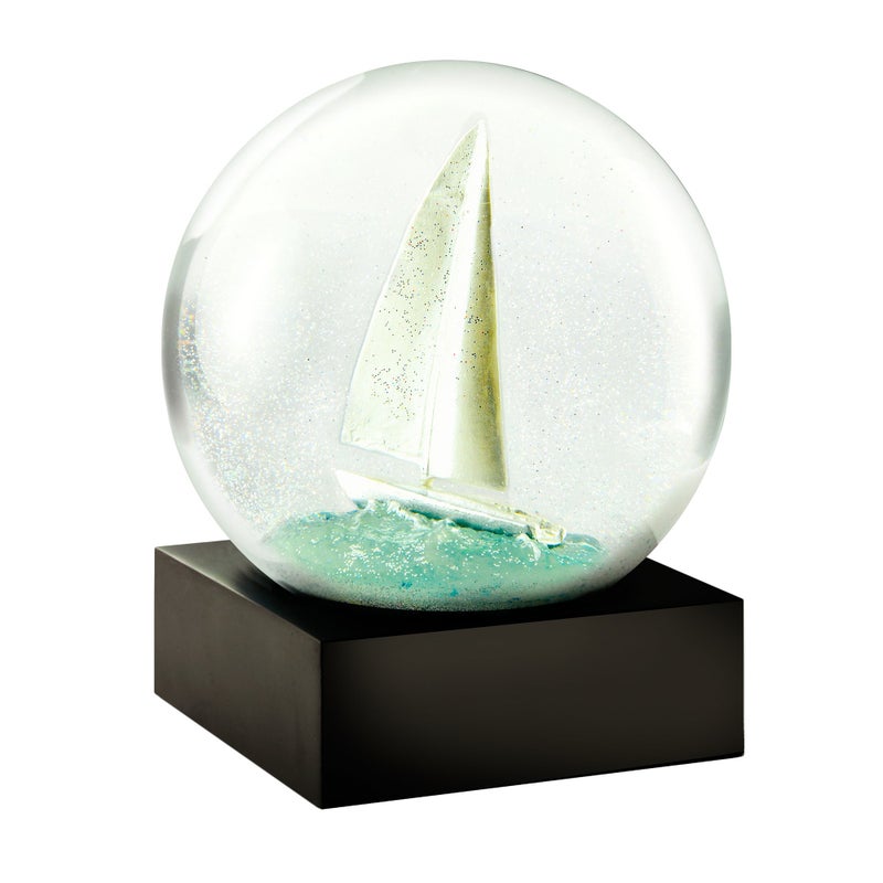 CoolSnowGlobes Sailboat Cool Snow Globe - Image 1