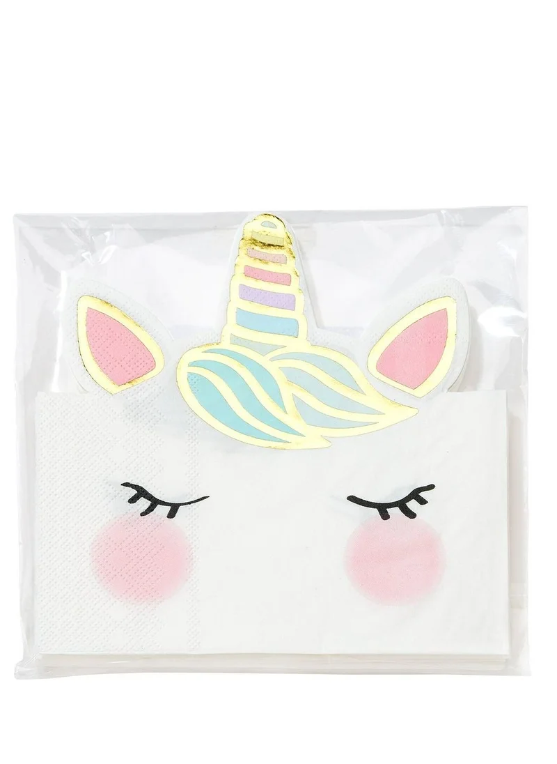 توكينج تيبلز Unicorn Party Napkins
