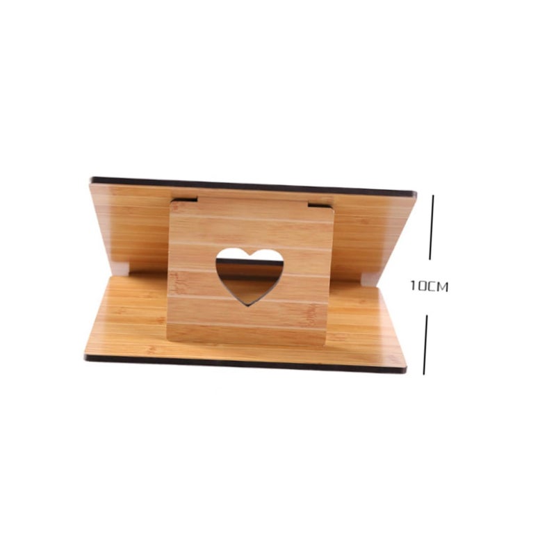 Portable Wooden Laptop Stand Lightweight Durable Desk Shelf For Home Office Work Study - Image 4