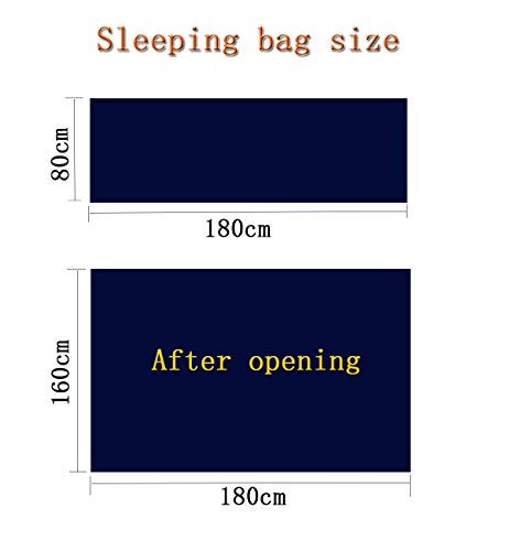 VUFVOID Fleece Sleeping Bag Liner, Camping Sleep Sack Travel Sheet with Zipper - Image 2