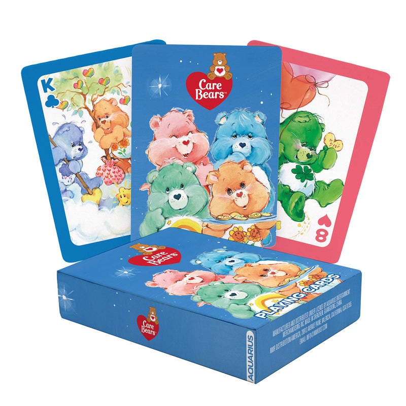 AQUARIUS Care Bears Playing Cards - Care Bears Themed Deck of Cards for Your Favorite Card Games - Officially Licensed Care Bears Merchandise & Collectibles - Image 1