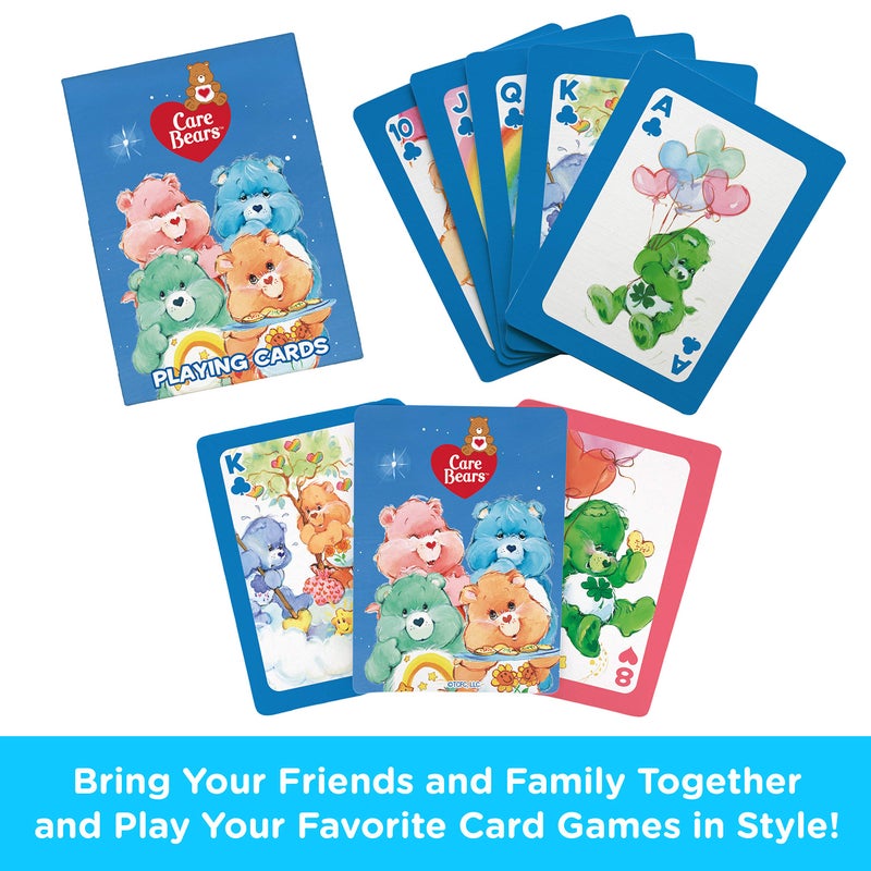 AQUARIUS Care Bears Playing Cards - Care Bears Themed Deck of Cards for Your Favorite Card Games - Officially Licensed Care Bears Merchandise & Collectibles - Image 2