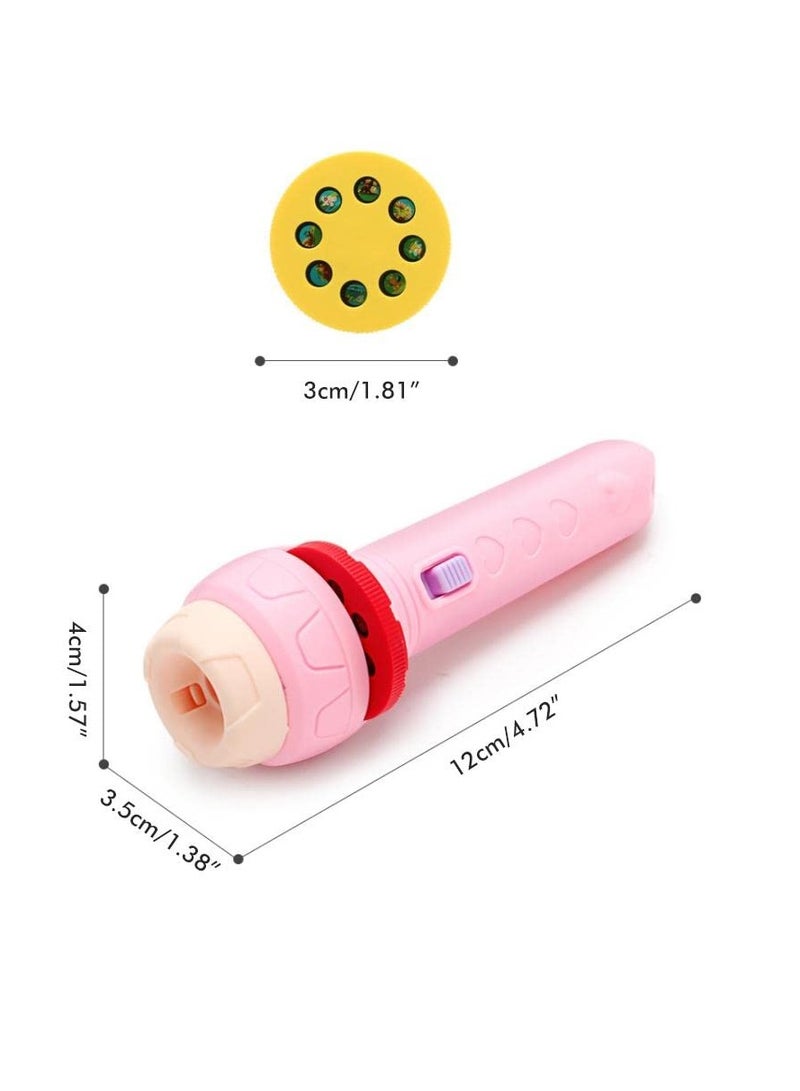 3 Sets of Toddler Projection Flashlights, Projectors, Slide Lights Night Light Toys with 56 Images for Kids Boys Girls - Image 2