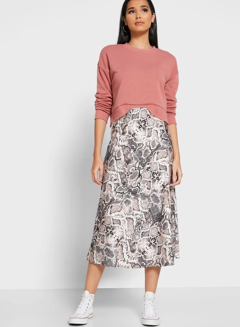 FOREVER 21 Crop Sweatshirt