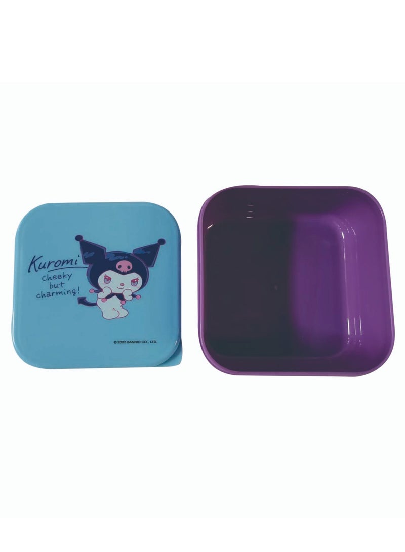 Sanrio Kuromi Food Stroage Container 3 Pcs Set - Image 3