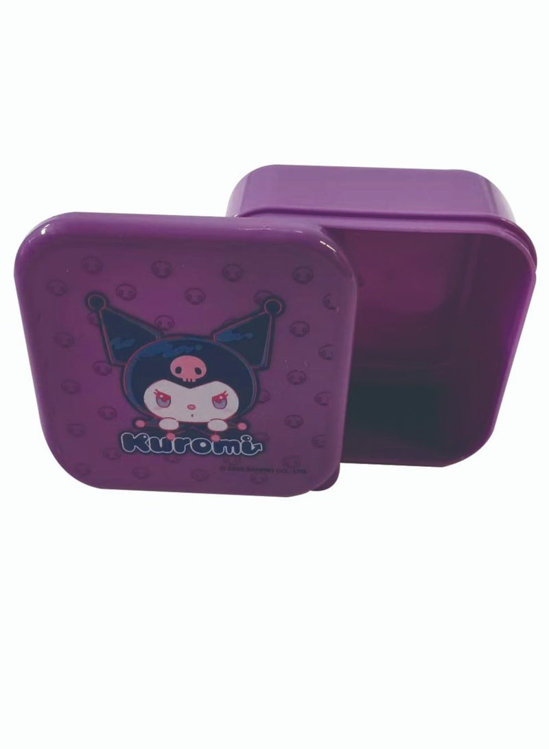 Sanrio Kuromi Food Stroage Container 3 Pcs Set - Image 5