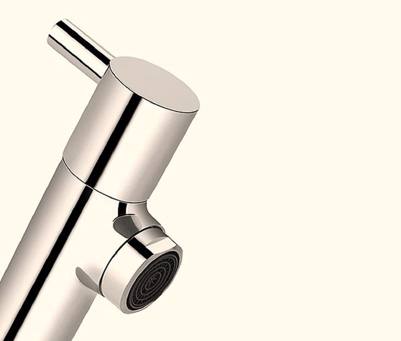 SNE Royal Pillar Tap, Silver, Chrome Finish, Kitchen Faucet and Wash Basin, Bathroom Accessories - Image 2