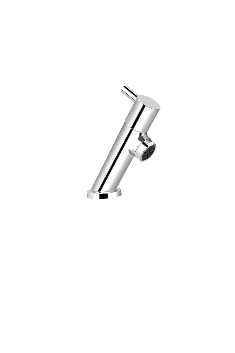 SNE Royal Pillar Tap, Silver, Chrome Finish, Kitchen Faucet and Wash Basin, Bathroom Accessories - Image 3