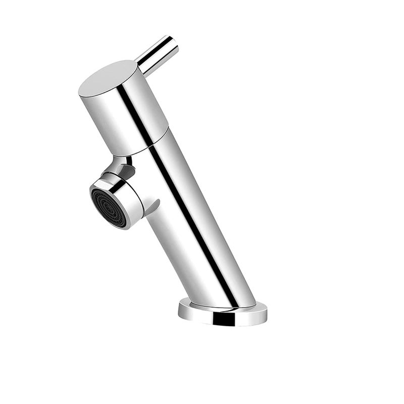 SNE Royal Pillar Tap, Silver, Chrome Finish, Kitchen Faucet and Wash Basin, Bathroom Accessories - Image 1