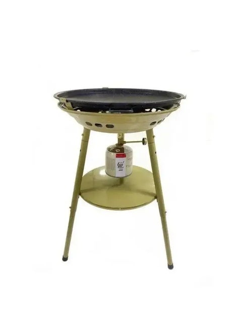 Orgaz Portable Multifunction Granite Grill, Works with 450g/230g Gas, Two Heights