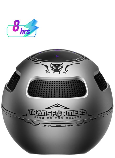 TF-Y17 Wireless Bluetooth Speaker, 8-Hour Battery Life, 3W Output, TWS Stereo Pairing, TF Card Slot, Call Function - Grey