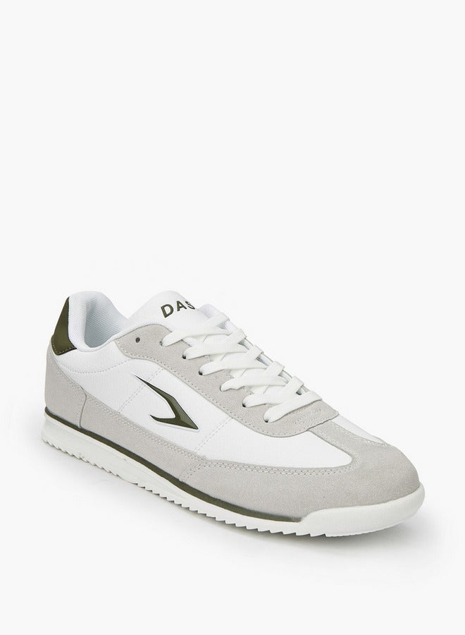 Dash Panelled Lace-Up Sneakers - Image 4