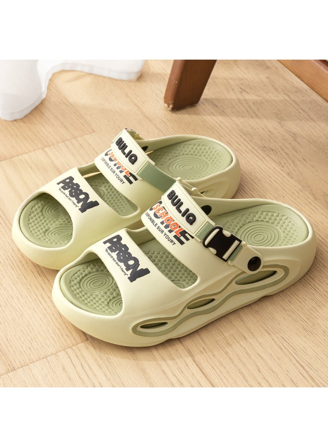 Lidani Slippers For Men, Summer Outdoor Wear,  Model, Outdoor Beach Non-slip Driving Sports Home Sandals, Men's Water-resistant Sandals