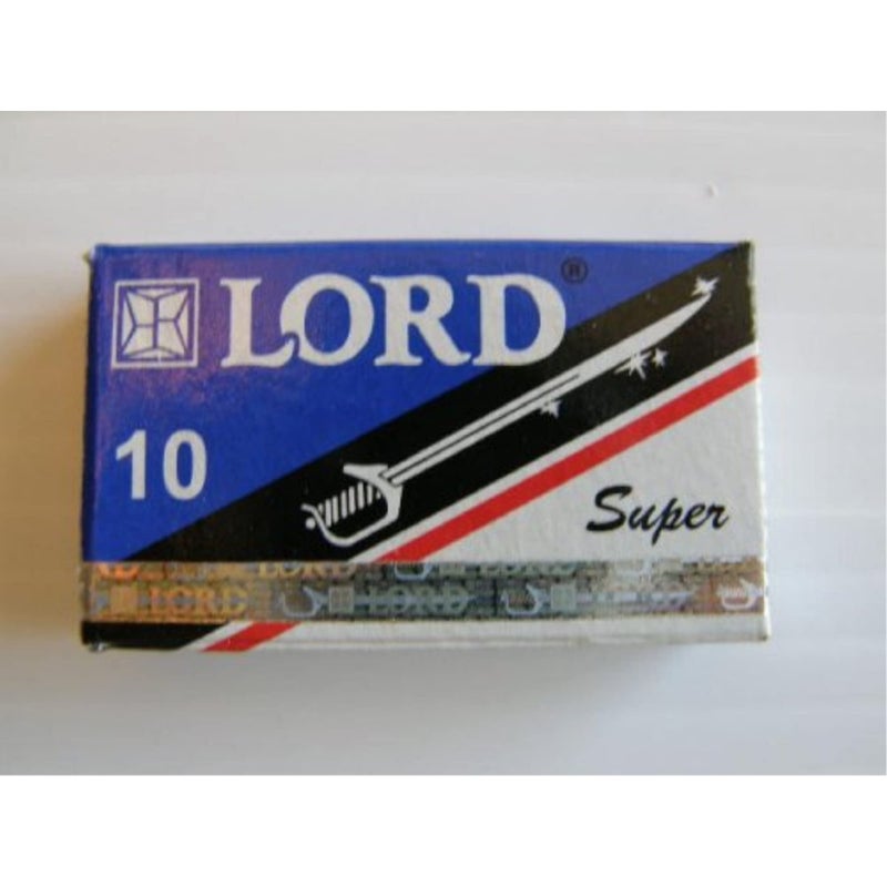 Lord 100 LORD Super Stainless Double Edge Safety Razor Blades 