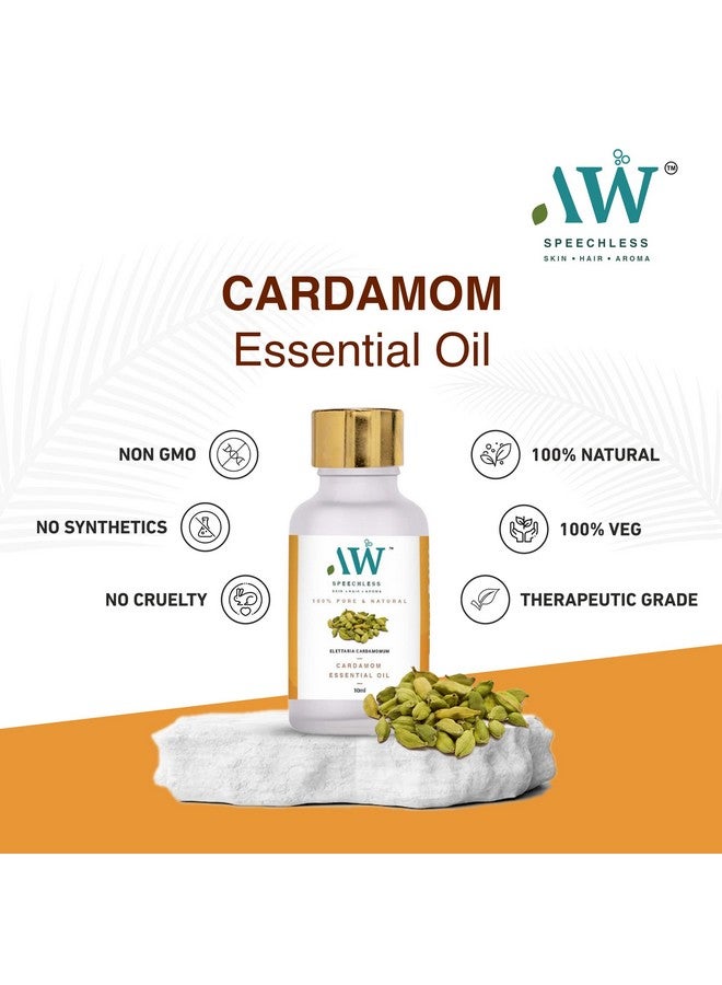 AW_Speechless CARDAMOM (ELETTARIA CARDAMOMUM) ESSENTIAL OIL I THERAPEUTIC GRADE I - Image 2