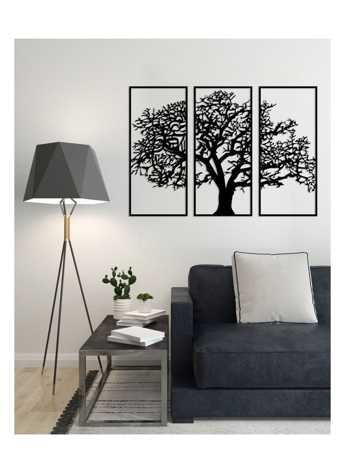 Home Gallery - Decorative Winter Tree wooden wall Art 80X130 cm - Image 1