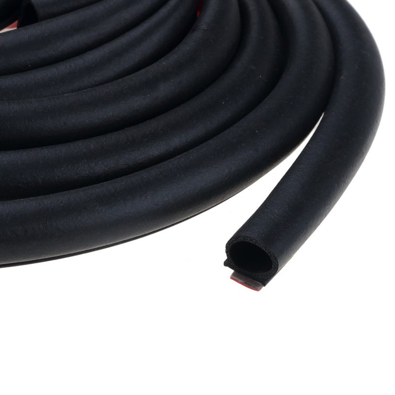5Meters Big D Small D Z Shape P Type Car Door Seal Strip Auto Rubber Seal Strips Waterproof Trim Sound Insulation Weatherstrip Big D Small D Z P Type - Image 4