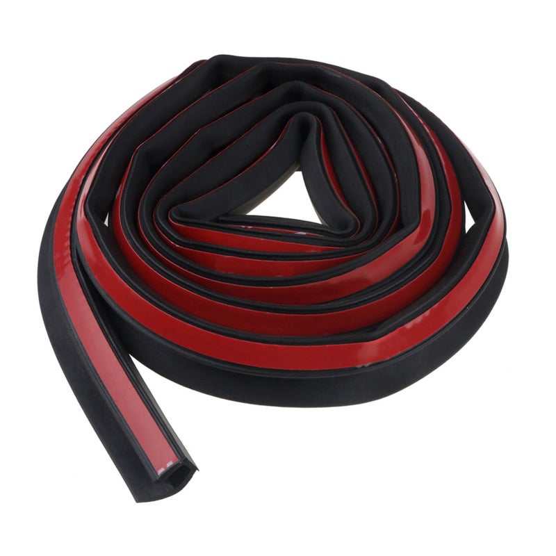 5Meters Big D Small D Z Shape P Type Car Door Seal Strip Auto Rubber Seal Strips Waterproof Trim Sound Insulation Weatherstrip Big D Small D Z P Type - Image 1