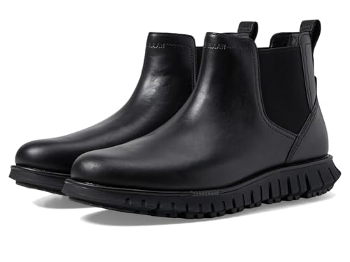 Cole Haan Mens Zerogrand Remastered Waterproof Chelsea Boot, Black/Black, 7-M US - Image 1