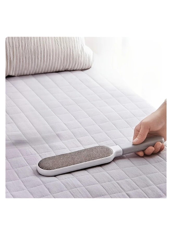 دوغي مزيل الوبر الثابت القابل للنقل للملابس، فرشاة يدوية قابلة لإعادة الاستخدام لإزالة شعر الحيوانات الأليفة من الملابس والأرائك ومقاعد السيارات - Image 4