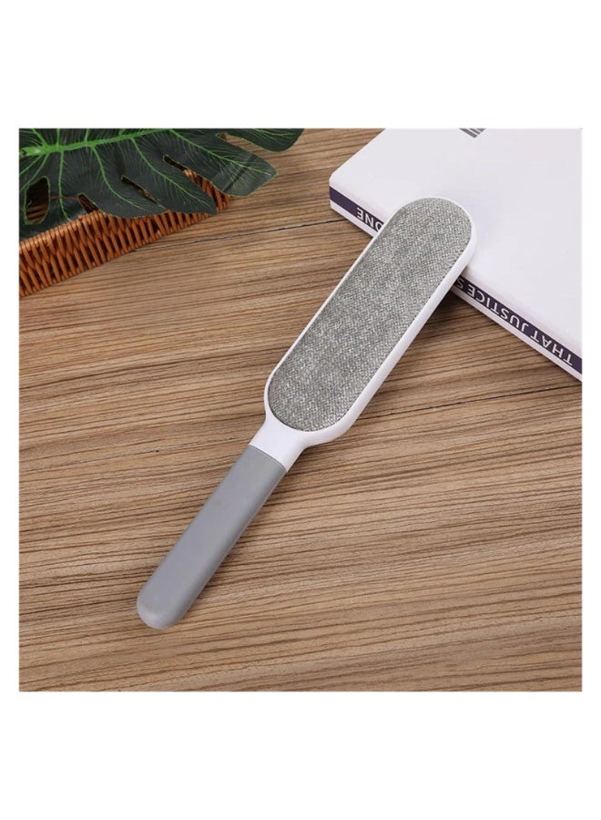 دوغي مزيل الوبر الثابت القابل للنقل للملابس، فرشاة يدوية قابلة لإعادة الاستخدام لإزالة شعر الحيوانات الأليفة من الملابس والأرائك ومقاعد السيارات - Image 2