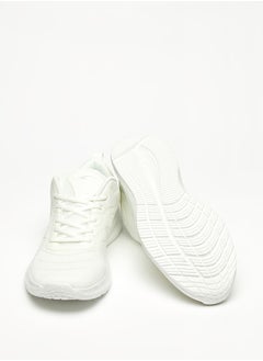 Dash Men Textured Lace-Up Sports Shoes  - Image 3