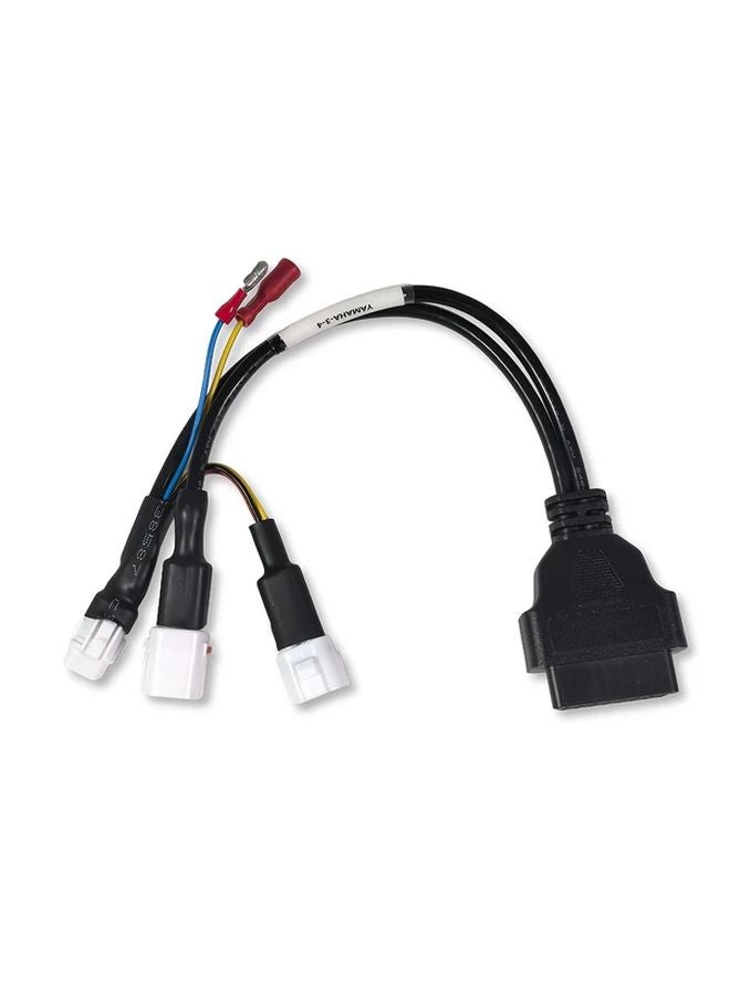 كابل تشخيص ياماها 3P 4P وهوندا 4Pin للدراجات النارية مع موصل OBD2 3IN1 - Image 5