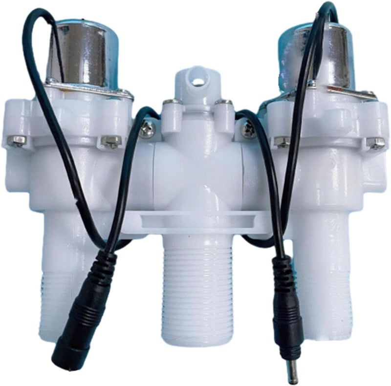 Tankless Toilet Solenoid Valve Household Toilet Accessories Compact Assembly 91mm Spacing Simple Installation Replacement - Image 1