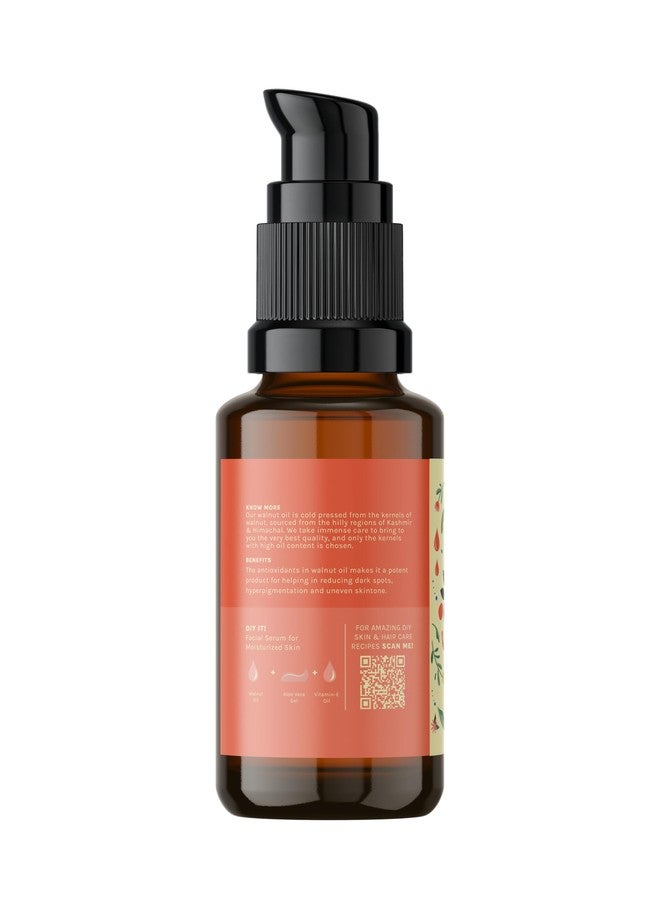 Tattvalogy Cold Pressed Walnut Oil | Wood-Pressed from Kashmiri Walnuts | Rich in Omega 3 & Antioxidants | Face, Hair & Skin Care | Nourishes, Repairs & Brightens | 100% Pure & Unrefined (15ml) - Image 2