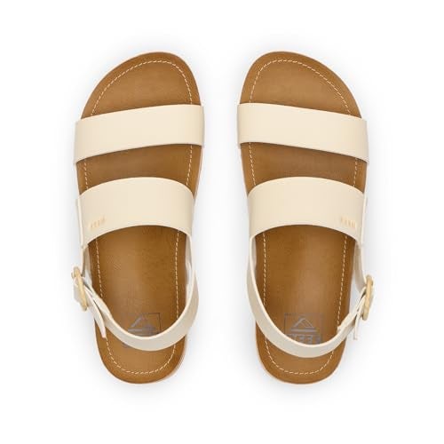 Reef Vista Hi Buckle Womens Platform Fashion Sandal, Arch Support, Ultra Soft Cushion Footbed, Vintage, 7 - Image 2