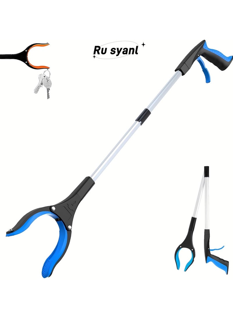 Ru syanl Grabber Reacher Tool - 83cm Extra Long Foldable Gripper and Reaching Tool - Heavy Duty Pick Up Stick Grabbers for Seniors Trash Surgery Recovery Must Haves Gifts - Image 1