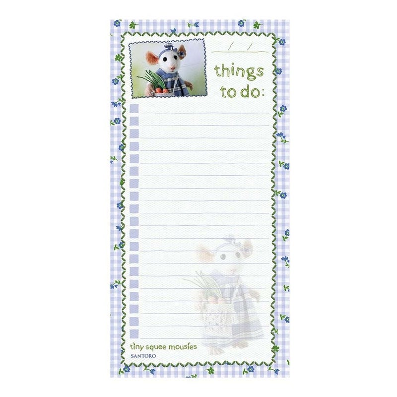 SANTORO Magnetic List Pad - If Friends Were Carrots