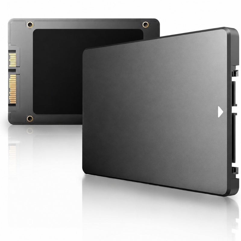 SSD SATA III 6Gb/s 2.5 internal solid state drive for laptop and desktop upgrade, 3D NAND TLC, up to 520MB/s, black, high-speed reliable storage - Image 1
