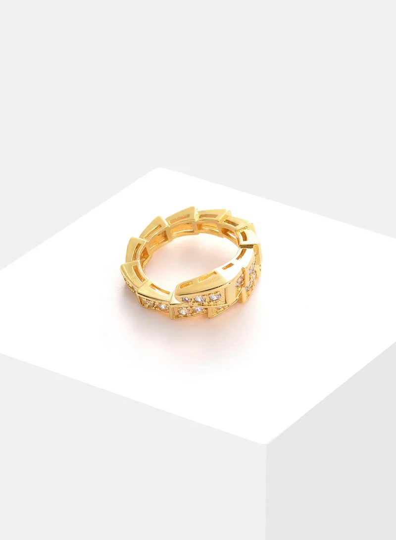 سوهي White Stone-Studded Artificial Finger Ring Jewellery