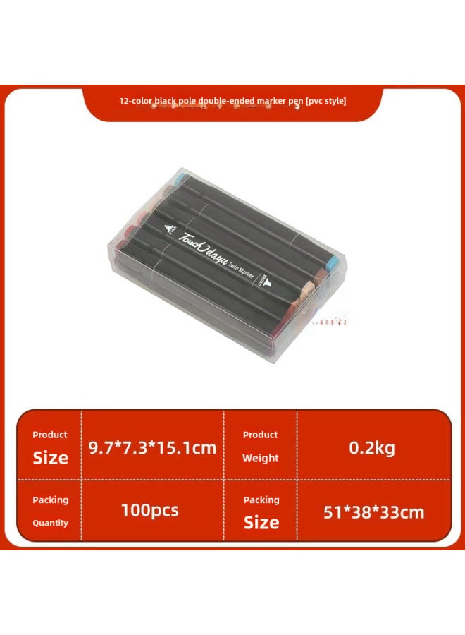 Touch Color Marker Pen Children Master Double Head Art Special Painting Tools Color Pen Manufacturers Direct - Image 1