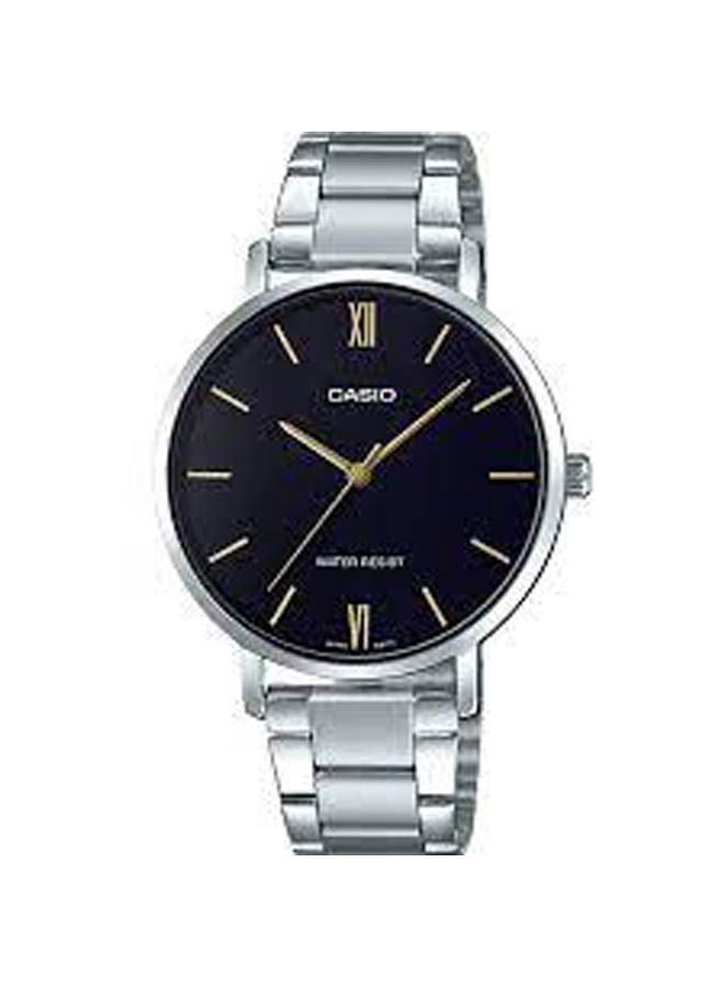 CASIO Stainless Steel Analog Watch LTP-VT01D-1BUDF - Image 1