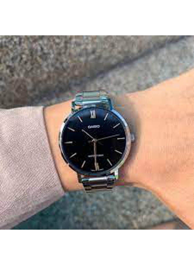 CASIO Stainless Steel Analog Watch LTP-VT01D-1BUDF - Image 2