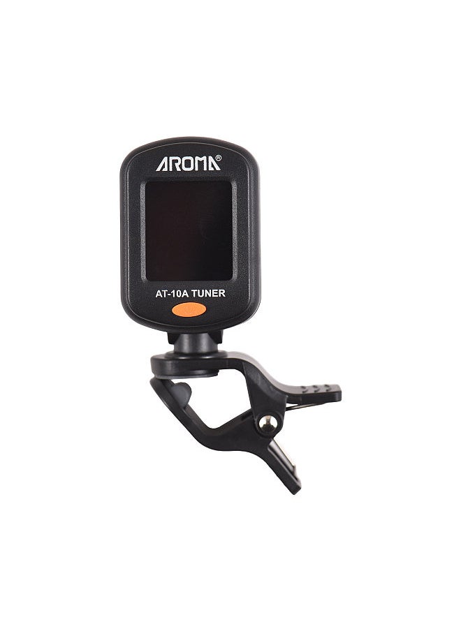 Aroma Guitar Tuner Clip On for Chromatic Guitar Bass Violin Ukulele Color LCD Display Screen Portable Guitar Tuner with Foldable Rotating Clip Universal Guitar Accessories  - Image 5