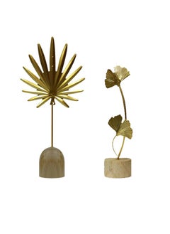 Alissa 2 Pieces Artificial Flowers With Flower Vase Home Decoration Originality Office Cabins Tables  - Image 1