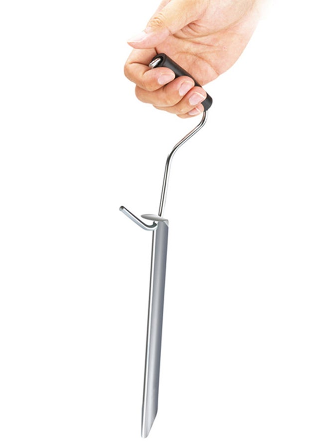 السنيدي طقم أوتاد خيمة، أطناب، فضي، طقم 20 قطع مقاس 23 سم - Image 4