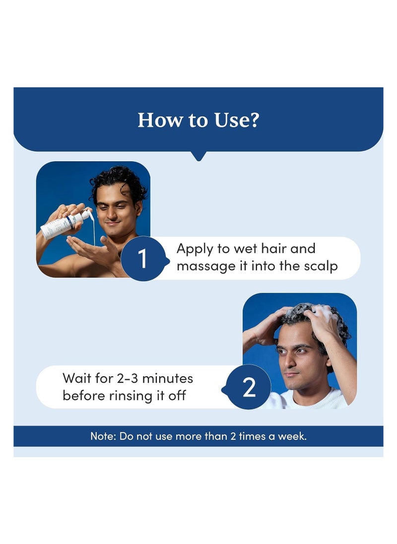 Man Matters - Man Matters Anti Dandruff Shampoo | 5.5 Balanced pH | 3X Faster Reduction in Flaking, Itching, & Dry Scalp | Aloe Vera & Oat Extract | Dermatologically Tested | 100 ml - Image 1