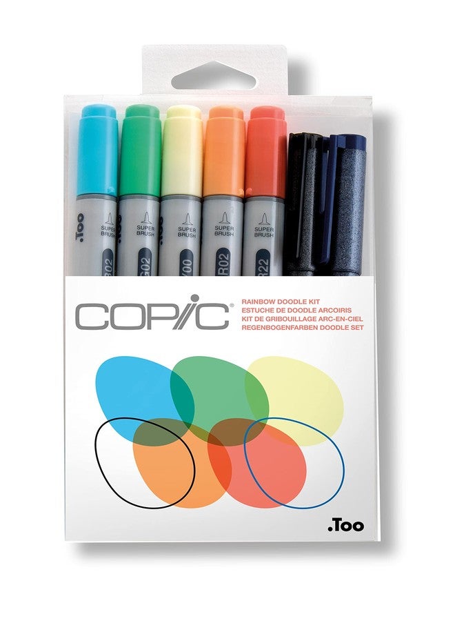 Copic Marker Doodle Kit, Rainbow - Image 4