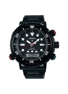 Seiko ساعة يد تناظرية من الفولاذ المقاوم للصدأ SNJ037P  - Image 1
