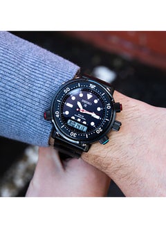 Seiko ساعة يد تناظرية من الفولاذ المقاوم للصدأ SNJ037P  - Image 3