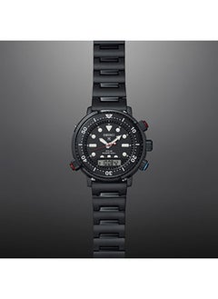 Seiko ساعة يد تناظرية من الفولاذ المقاوم للصدأ SNJ037P  - Image 4